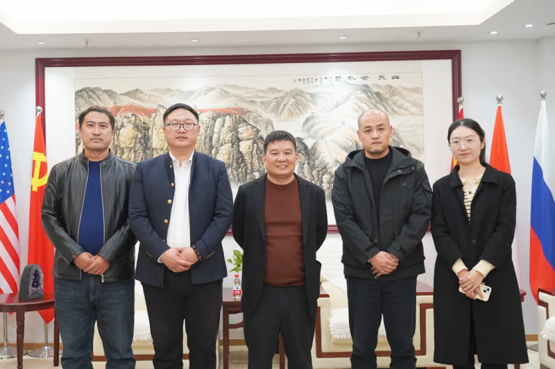 中巴国际商业同盟一行莅临55世纪环保旅行考察